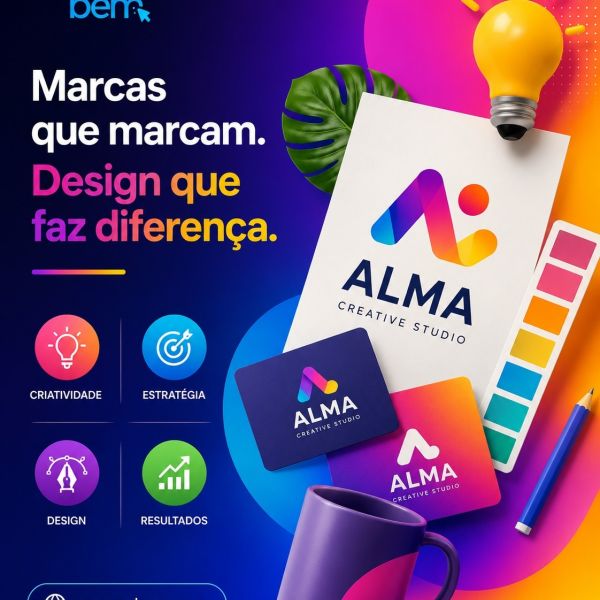 Cada marca tem uma história.

O nosso trabalho é transformá-la numa identidade visual forte, moderna e memorável.

Aliamos criatividade, estratégia e design para criar soluções que fazem a diferença e ajudam o seu negócio a destacar-se.

👉 navegabem.com

#criatividade #branding #designgrafico #marketing #empresas