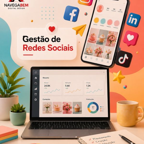 🇵🇹 A sua marca merece estar presente nas redes sociais de forma profissional, consistente e estratégica.
Na Navega Bem, ajudamos empresas a transformar as redes sociais numa verdadeira ferramenta de comunicação e crescimento. Criamos conteúdos apelativos, planeamos publicações e trabalhamos a presença digital da sua marca para aproximá-la do público certo.

Da criatividade à publicação, cada detalhe é pensado para comunicar melhor e fortalecer a sua presença online.

🇬🇧 Your brand deserves a professional, consistent and strategic presence on social media.
At Navega Bem, we help businesses turn social media into a powerful communication and growth tool. We create engaging content, plan publications and develop your digital presence to connect your brand with the right audience.
From creativity to publishing, every detail is designed to help your brand communicate better and strengthen its online presence.

👉 navegabem.com

#navegabem #redessociais #socialmedia #marketingdigital #gestaoderedessociais