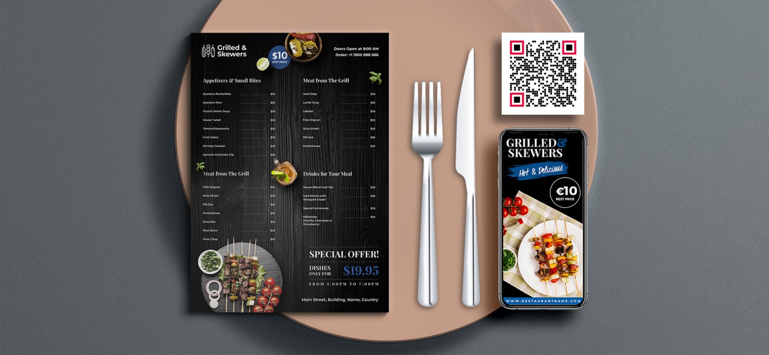 Código QR para Restaurantes