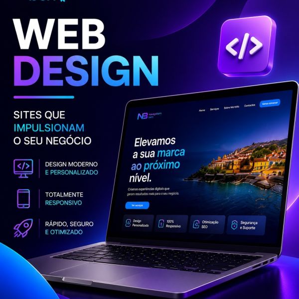 O seu website é muitas vezes o primeiro contacto que um cliente tem com a sua empresa.

Um design moderno, rápido e otimizado transmite confiança, melhora a experiência do utilizador e ajuda a transformar visitantes em clientes.

Na NavegaBem criamos websites que representam verdadeiramente o seu negócio e trabalham por si 24 horas por dia.

👉 navegabem.com

#webdesign #websites #designresponsivo #marketingdigital #seo