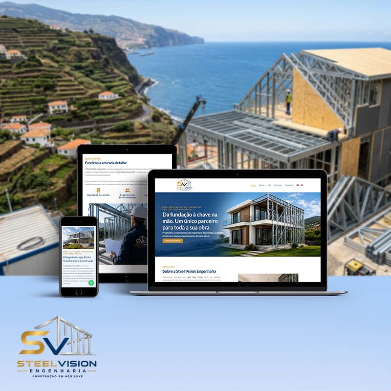 Steel Vision Engenharia - Design layout